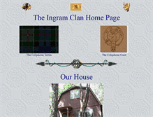 Tablet Screenshot of ingramhomepage.saxlessons.com