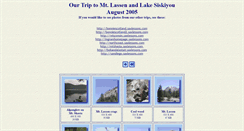Desktop Screenshot of mtshasta.saxlessons.com